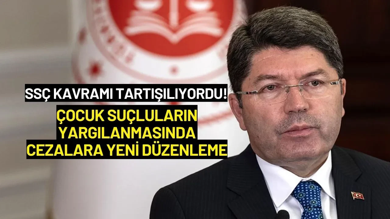 Bakan Tunç Açıkladı: Çocuk Suçluların Yargılanmasında Cezalara Yeni Düzenleme