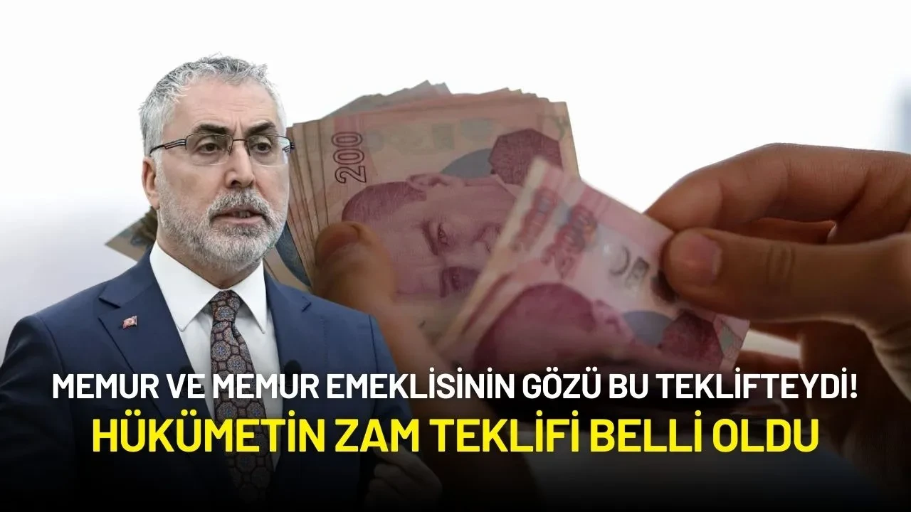 Memur ve Memur Emeklisinin Gözü Bu Teklifteydi! Hükümetin Zam Teklifi Belli Oldu