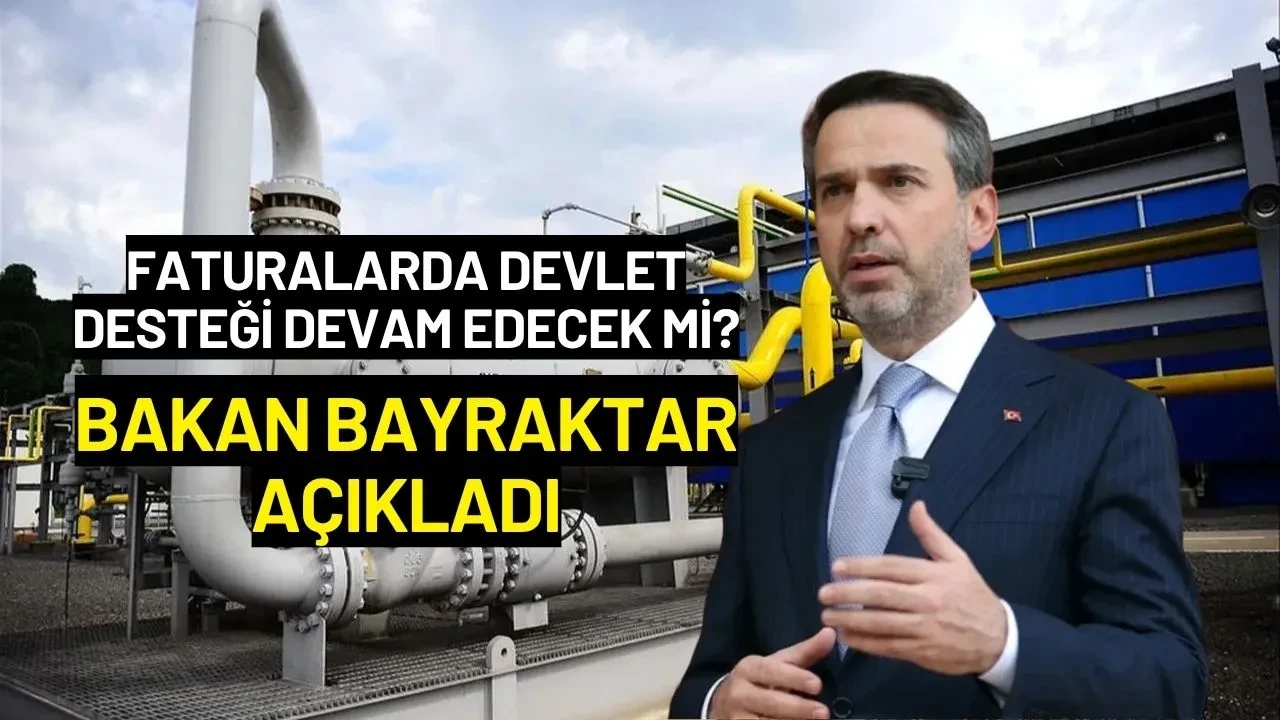 Bakan Alparslan Bayraktar’dan Enerji ve Fatura Desteği Açıklamaları