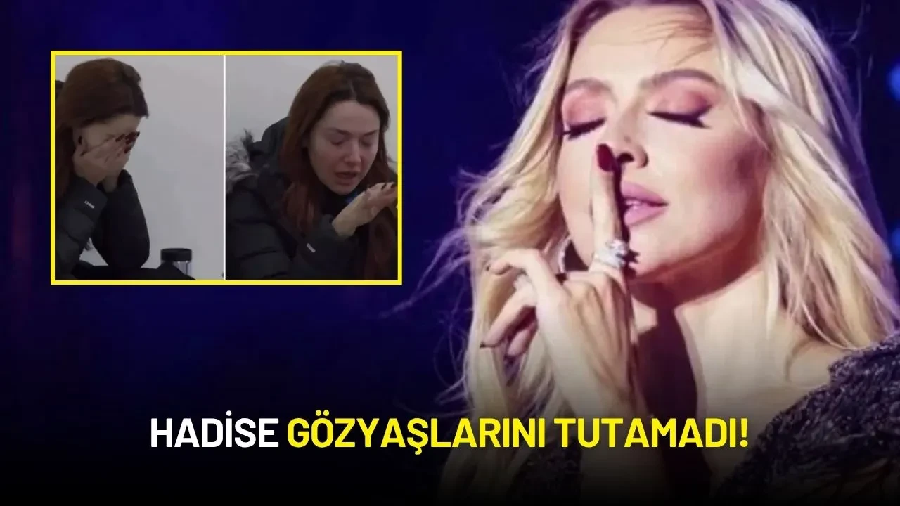 Hadise Gözyaşlarını Tutamadı: "Biz Robot Değiliz!"