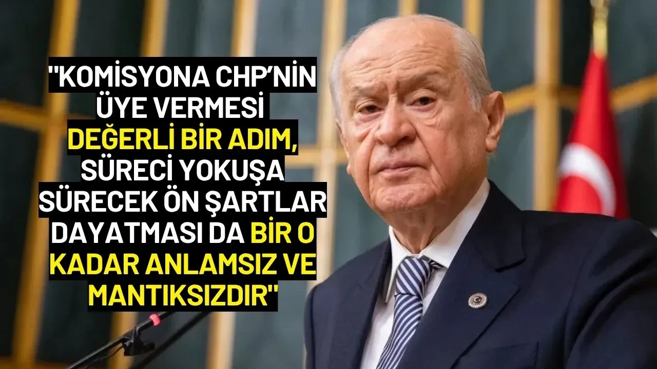 Bahçeli'den Terörsüz Türkiye Mesajı: "Sözde Milliyetçiler Terörsüz Türkiye'yi Yıpratıyor"