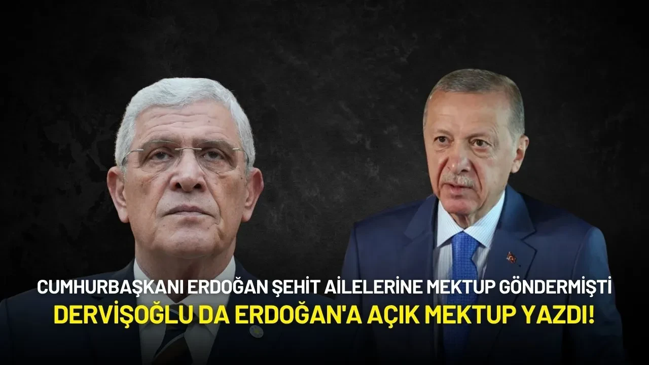 Dervişoğlu'ndan Erdoğan'a Açık Mektup: "Katillerle Müzakereye İzin Veriyorsunuz"