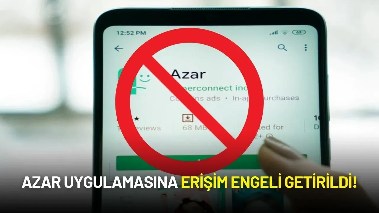 Azar Uygulamasına Erişim Engeli Getirildi!