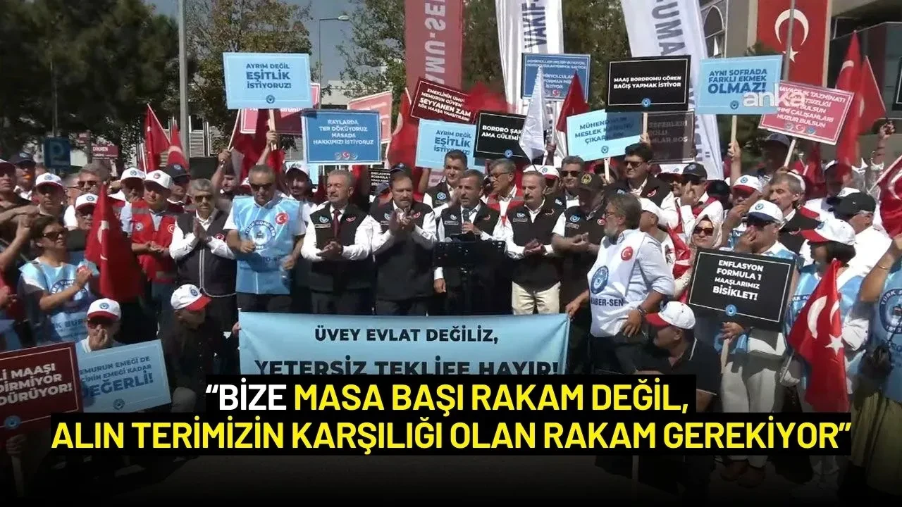 Kamu-Sen, Hükümetin Teklifini Protesto Ediyor: "Alın Terimizin Karşılığı Olan Rakam Gerekiyor"