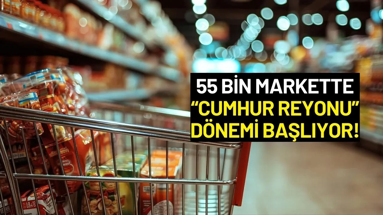 Marketlerde Yeni Dönem: 55 Bin Markete “Cumhur Reyonu” Geliyor!