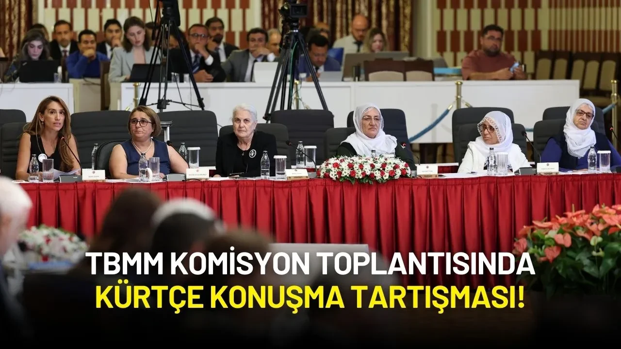 TBMM Komisyon Toplantısında Kürtçe Konuşma Tartışması!