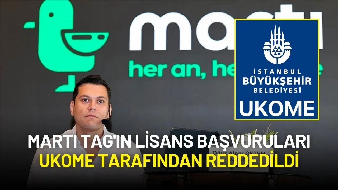 Martı Tag'ın Lisans Başvuruları UKOME Tarafından Reddedildi