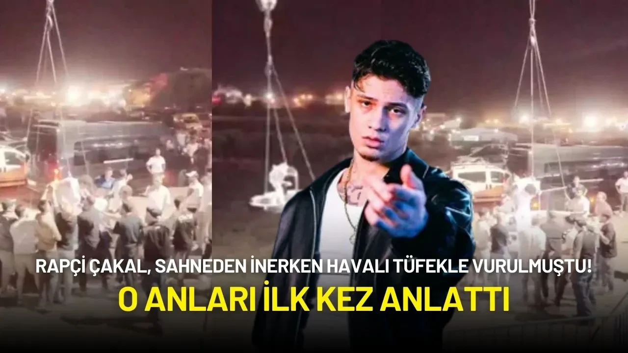 Rapçi Çakal, Sahneden İnerken Havalı Tüfekle Vurulmuştu! O Anları İlk Kez Anlattı