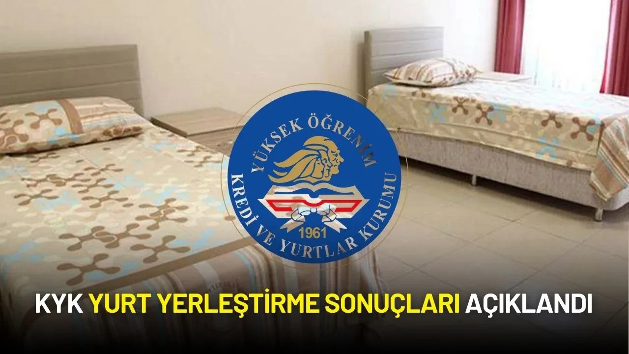 KYK Yurt Yerleştirme Sonuçları Açıklandı! KYK Başvuru Sorgulama Ekranı