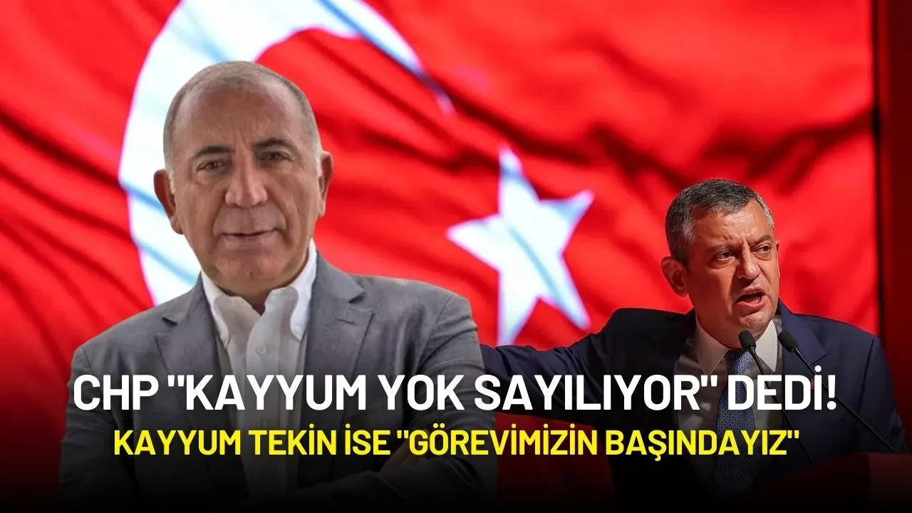 CHP "Kayyum Yok Sayılıyor" Dedi! Kayyum Tekin ise "Görevimizin Başındayız"