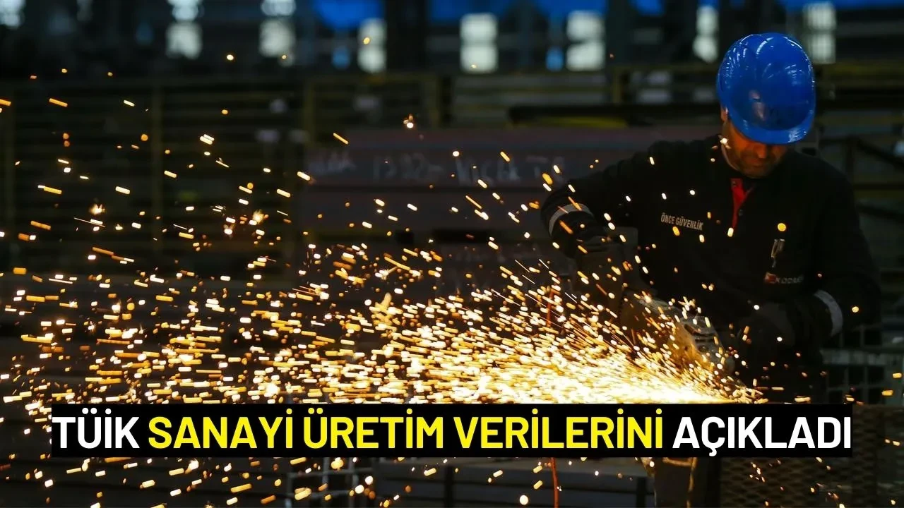 TÜİK Sanayi Üretim Verilerini Açıkladı