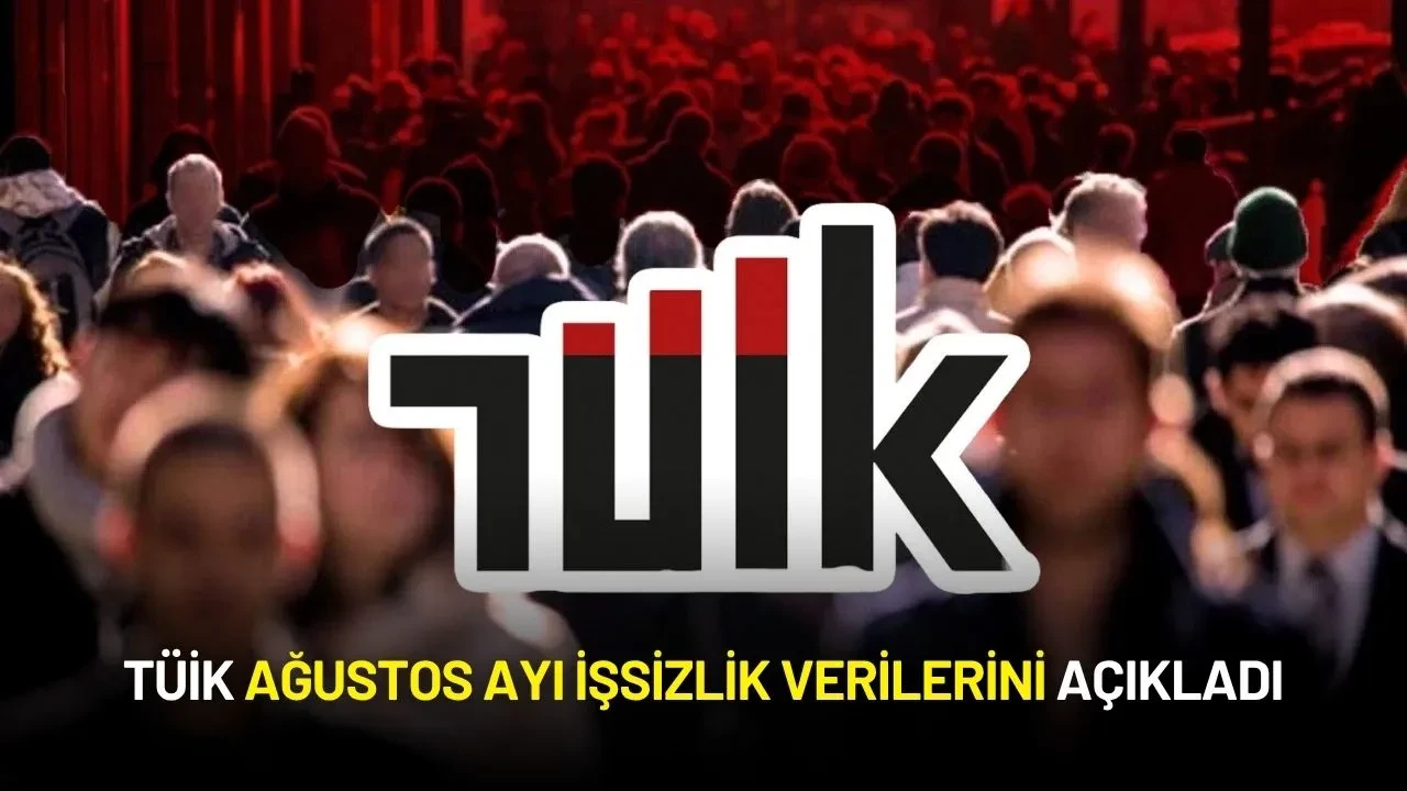 TÜİK Ağustos Ayı İşsizlik Verilerini Açıkladı