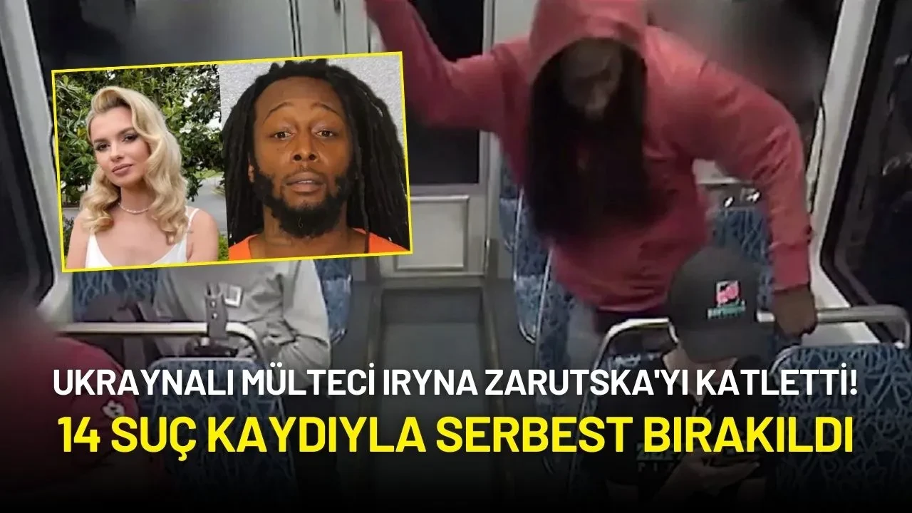 Ukraynalı Mülteci Iryna Zarutska'nın Katletti! 14 Suç Kaydıyla Serbest Bırakıldı