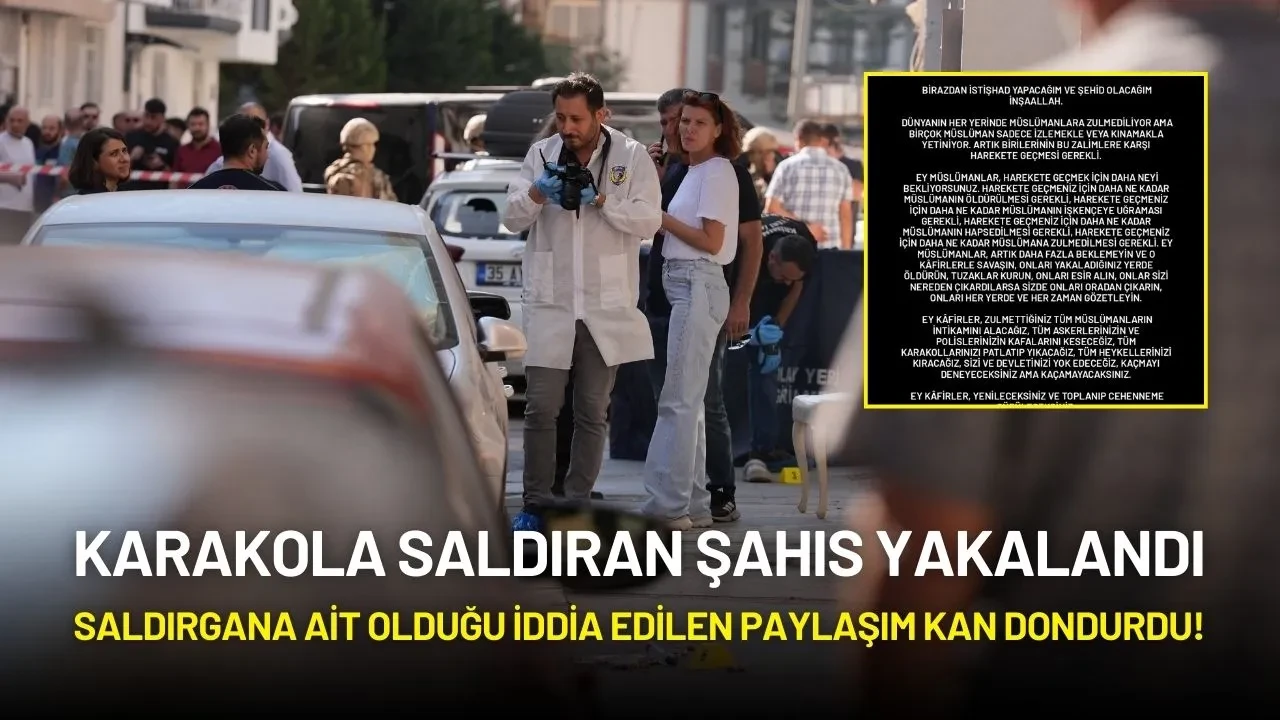 İzmir’de Karakola Saldıran Şahsa Ait Olduğu İddia Edilen Paylaşımlar Kan Dondurdu!