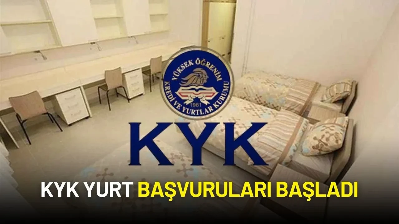 KYK Yurt Başvuruları Başladı
