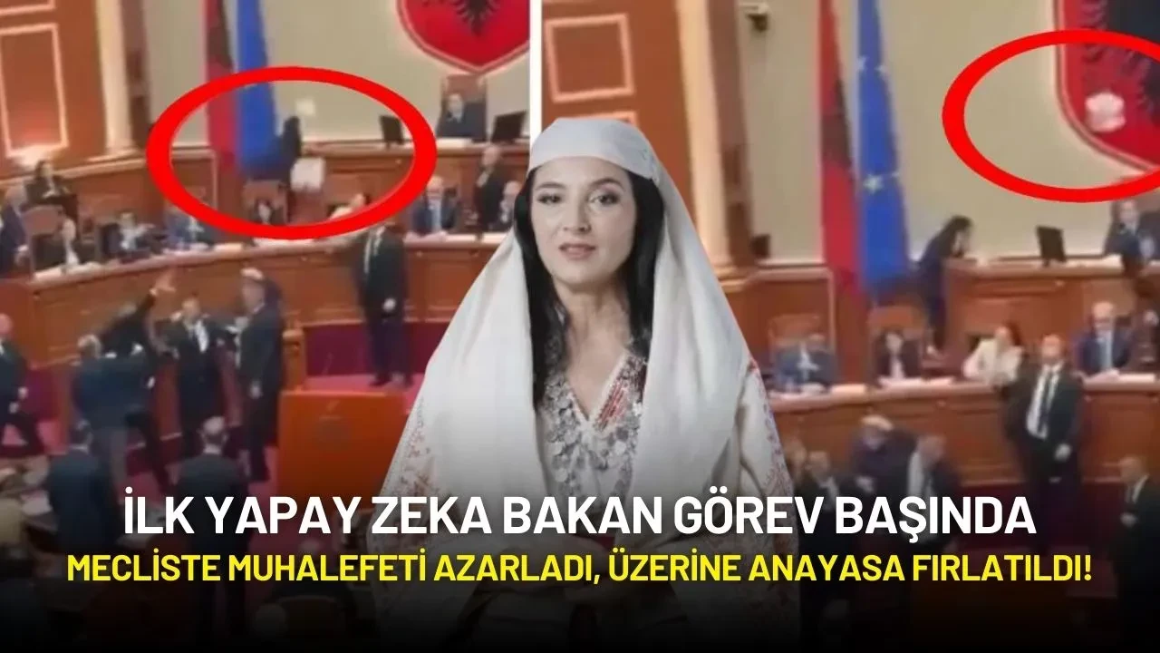 İlk Yapay Zeka Bakan Görev Başında: Mecliste Muhalefeti Azarladı