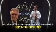 Afife Tiyatro Ödülleri’nde Tamer Karadağlı Protesto Edildi! Görüntüler Silindi