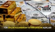 TÜİK En Çok Kazandıran Yatırım Aracını Açıkladı