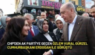 CHP'den AK Parti'ye Geçen Özlem Vural Gürzel Cumhurbaşkanı Erdoğan ile Görüştü