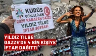 Yıldız Tilbe, Gazze'de Ramazan Ayında 4 Bin Kişiye İftar Dağıttı