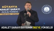 Adalet Bakanı Yılmaz Tunç Kütahya Adliye Sarayı'nın Açılışında Konuştu