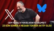 Cem Yılmaz X'ten Bluesky'a Geçmişti, 23 Gün Sonra X Hesabı Tekrar Aktif Oldu