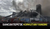 Sancaktepe’de 3 Katlı İş Yerinde Korkutan Yangın!