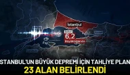 Beklenen Büyük İstanbul Depremi İçin Tahliye Planı: 23 Alan Belirlendi