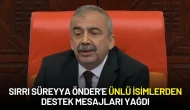 Sırrı Süreyya Önder'e Ünlü İsimlerden Destek Mesajları Yağdı