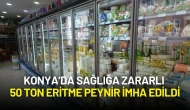 Konya’da Sağlığa Zararlı 50 Ton Eritme Peynir İmha Edildi
