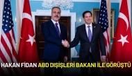Dışişleri Bakanı Hakan Fidan, ABD Dışişleri Bakanı Marco Rubio ile Görüştü