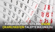 AKTOB Başkanı Kurban Bayramı Tatilinin 9 Güne Çıkarılması İçin Talepte Bulundu
