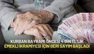Kurban Bayramı Öncesi 4 Bin TL’lik Emekli İkramiyesi İçin Geri Sayım Başladı