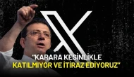 X Platformundan Ekrem İmamoğlu Açıklaması: “Karara Kesinlikle Katılmıyor ve İtiraz Ediyoruz”