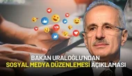 Bakan Uraloğlu'ndan Sosyal Medya Düzenlemesi Açıklaması