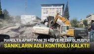 Depremde Yıkılan Binayla İlgili MADO Davasında Sanıkların Adli Kontrolü Kalktı!
