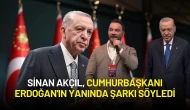 Sinan Akçıl, Kızılay Genel Kurulu'nda Cumhurbaşkanı Erdoğan'ın Yanında Şarkı Söyledi