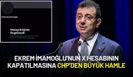 Ekrem İmamoğlu’nun X Hesabı Erişime Kapatıldı, CHP'liler Bakın Nasıl Tepki Verdi
