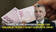 Türkiye ve ABD Arasında 100 Milyar Dolarlık Ticaret Hedefi İçin Kritik Zirve!