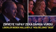 Zirveye Yapay Zeka Damgası: Liderler Bebek Halleriyle "Hoş Geldiniz" Dedi!