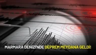 Marmara Denizi'nde Deprem Meydana Geldi!