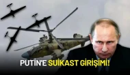Putin'e Suikast Girişimi İddiası: Helikopteri Hedef Alındı, İHA'lar Son Anda İmha Edildi