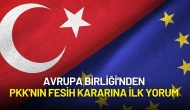 Avrupa Birliği'nden PKK'nın Fesih Kararına İlk Yorum