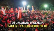 İmamoğlu'na Destek Gösterisinde Tutuklanan 14 Gencin Tahliye Talebi Reddedildi