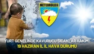 Yurt Genelinde Kavurucu Sıcaklar Hakim! 19 Haziran İl İl Hava Durumu Açıklandı