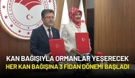 Kan Ver, Fidan Olsun! Her Kan Bağışına 3 Fidan Dönemi Başladı