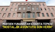 MSB’den Yunanistan’a Harita Tepkisi: “Nostaljik Avuntuya Son Verin”