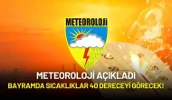 Meteoroloji Açıkladı: Bayramda Sıcaklıklar 40 Dereceyi Görecek!