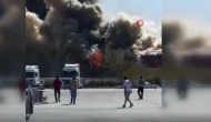 İstanbul Arnavutköy'de Lojistik Deposunda Yangın Çıktı