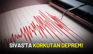 Sivas'ta 4 Büyüklüğünde Korkutan Deprem!